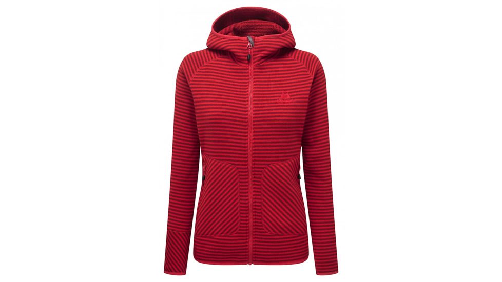 Demo, Mountain Equipment Dark Days Hooded Jacket - Womens, Barbados Red, 12, ME-001825-01344-12-DEMO