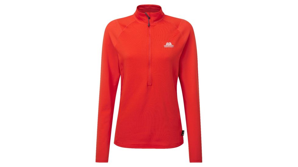 Demo, Mountain Equipment Eclipse Zip T, Cardinal Orange, 12, ME-002288-Me-01252-12