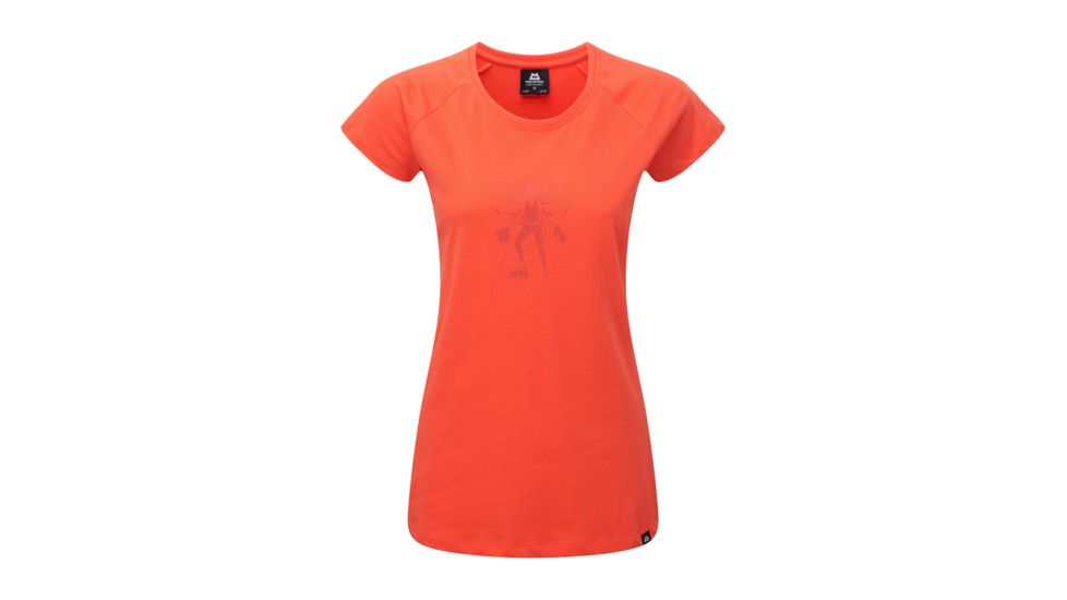Demo, Mountain Equipment Goddess Tee - Womens, Nectarine, 12, ME-002925-01412-12-DEMO