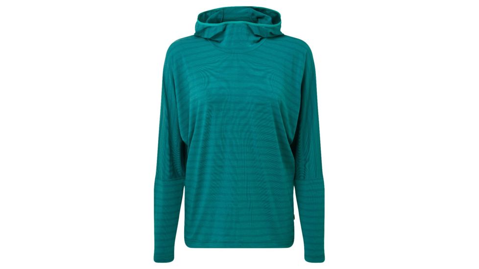 Demo, Mountain Equipment Groundup Hoody - Womens, Tasman Blue stripe, 12, ME-003937-TSB stripe-12,