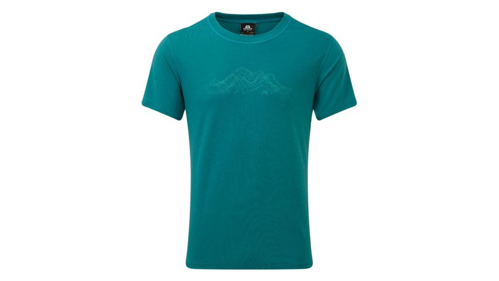 Demo, Mountain Equipment Groundup Mountain Tee - Mens, Tasman Blue, Large, ME-004028-TSB-L,