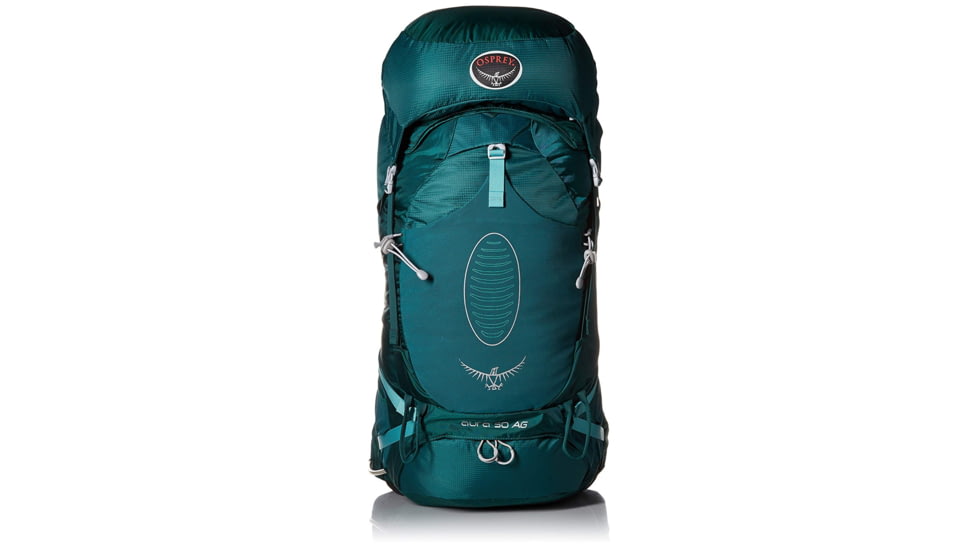 DEMO, Osprey Aura AG 50 Pack - Womens, Rainforest Green, Medium, 267787004157-DEMO