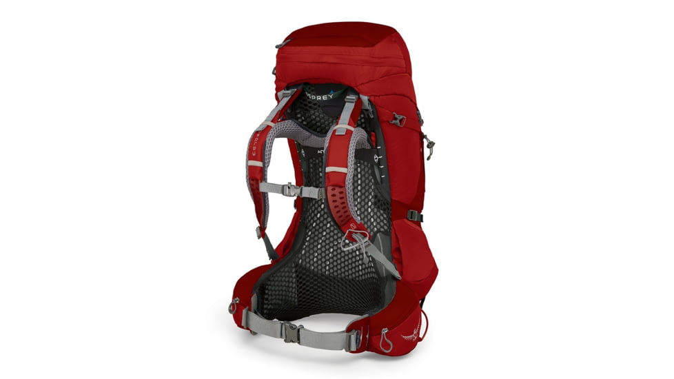 DEMO, Osprey Aura AG 50 Pack - Womens, Red, Medium, 267787004162-DEMO