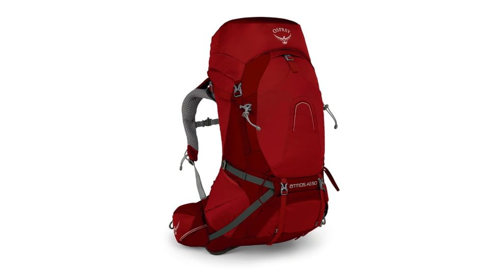 DEMO, Osprey Aura AG 50 Pack - Womens, Red, Medium, 267787004162-DEMO