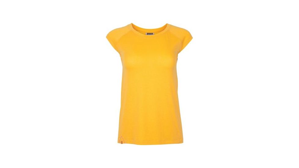Demo, Rab Crimp Short Sleeve Tee - Womens, Sulphur, 10, QBU-60-SU-10