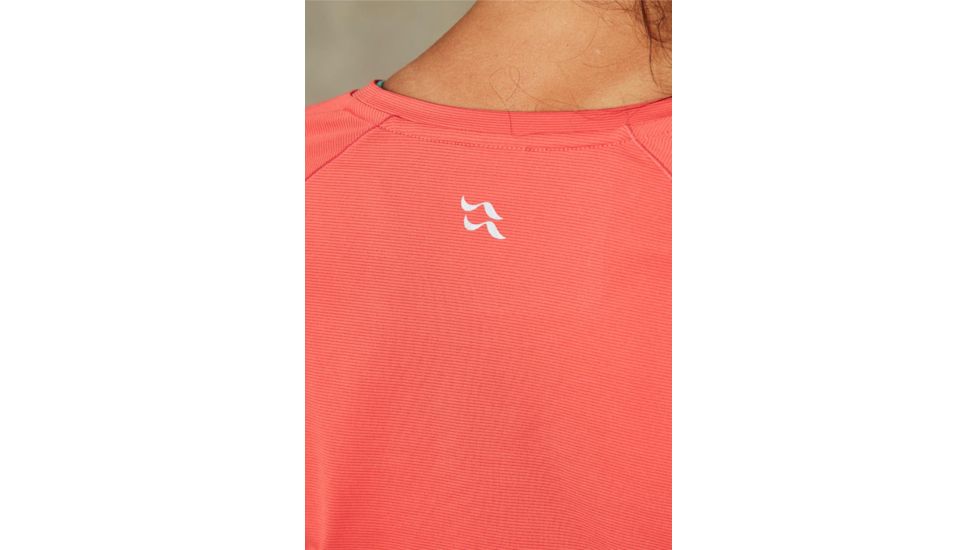 Demo, Rab Force Long Sleeve Tee - Womens, Passata, Medium, QBU-69-PA-12