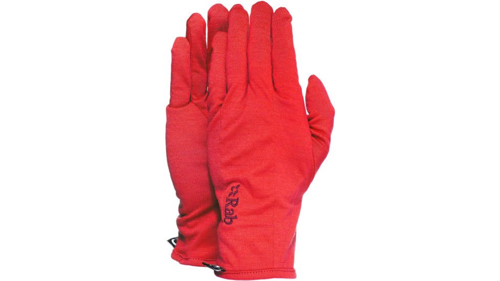 DEMO, Rab MeCo Glove - Mens, Carmine, Large, QAG-31-CA-L-DEMO