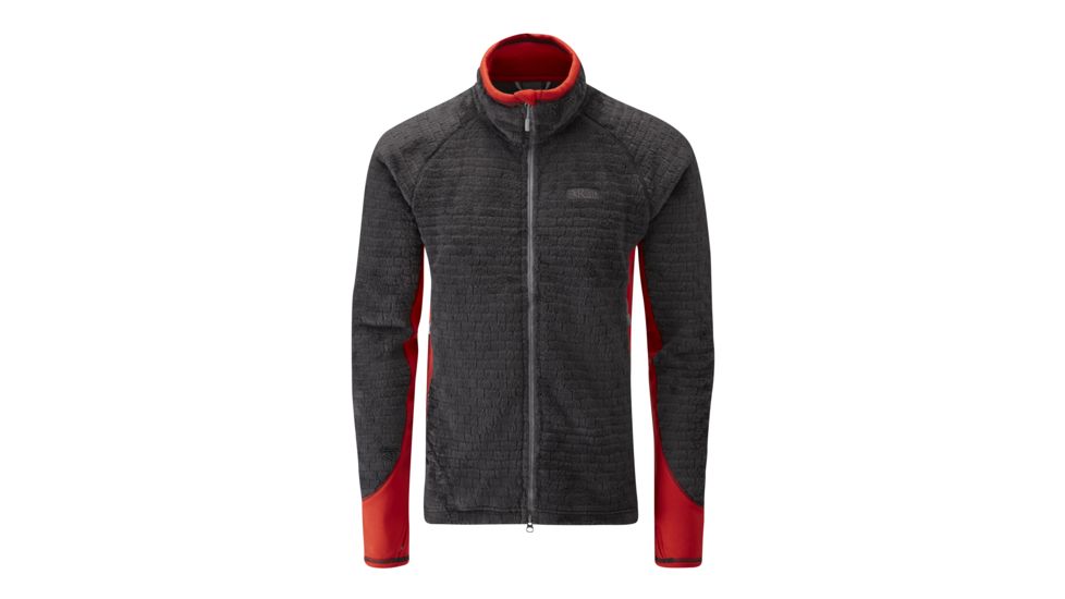 DEMO, Rab Mens Catalyst Jacket, Anthracite/ Rust, Large, QFA-75-AT-L-DEMO