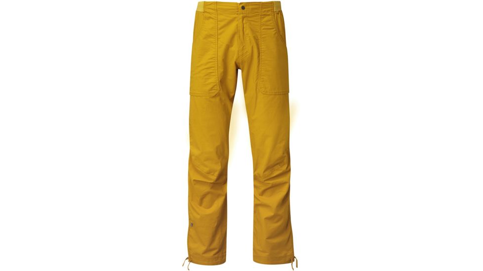 Rab Oblique Pants - Men's, Dark Sulphur, Extra Large, QFU-14-DS-XL