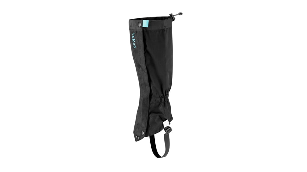 DEMO, Rab Trek Gaiter - Womens, Black, Medium, GAL-06-BL-M-DEMO
