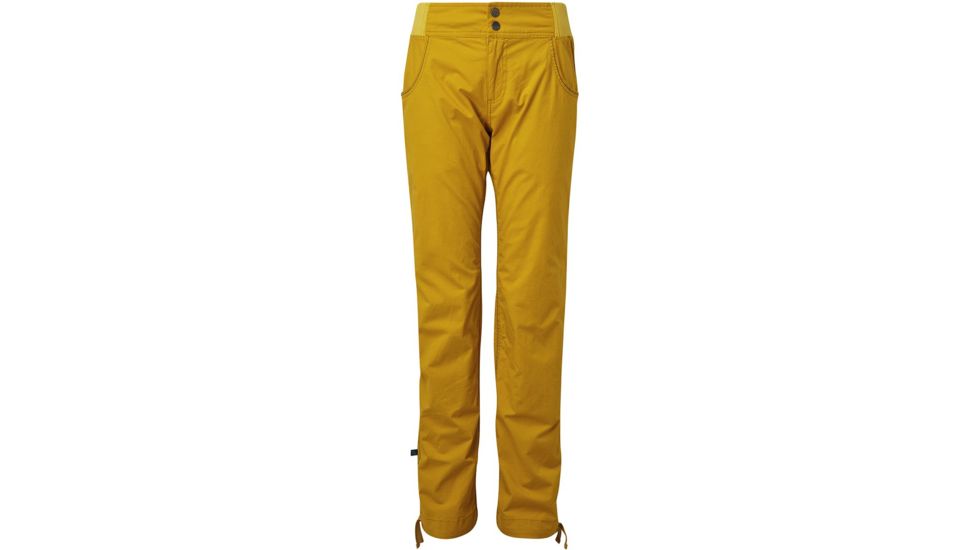 Demo, Rab Valkyrie Pants - Womens, Dark Sulphur, 10, QFU-15-DS-10