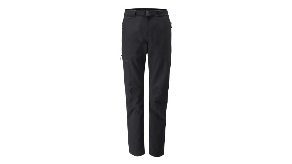 DEMO, Rab Womens Vector Pant, Black, 12, QFU-02-BL-12-DEMO