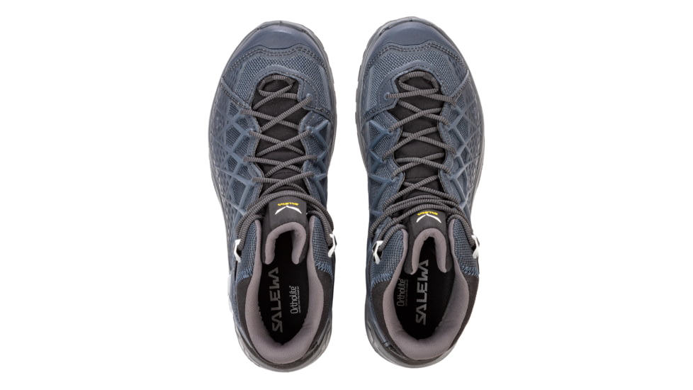 DEMO, Salewa Wild Hiker Mid GORE-TEX Hiking Shoes - Men's, 9, Black Out/Silver, 00-0000061340-982-9