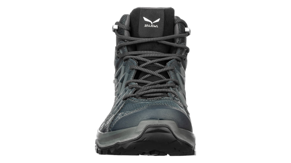 DEMO, Salewa Wild Hiker Mid GORE-TEX Hiking Shoes - Men's, 9, Black Out/Silver, 00-0000061340-982-9