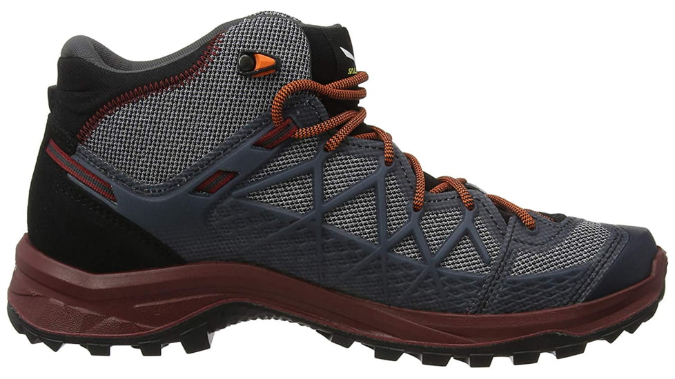 DEMO, Salewa Wild Hiker Mid GORE-TEX Hiking Shoes - Mens, 9, Black/Biking Red, 00-0000061340-992-9