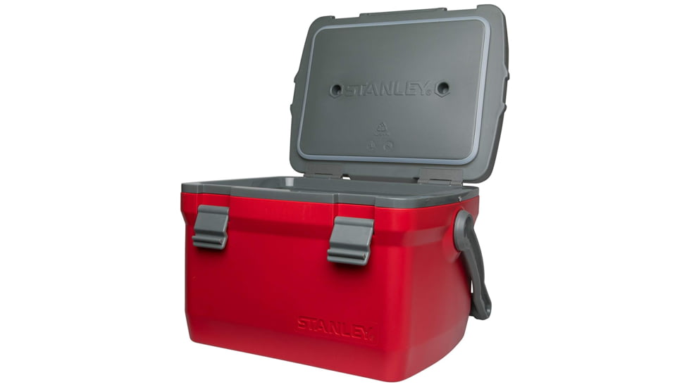 Demo, Stanley Tools Adventure Cooler, Flannel Red, 7Qt, 10-01622-028