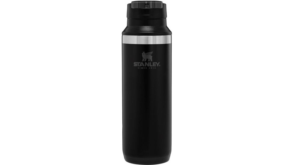 DEMO Stanley Tools Adventure Switchback Travel Mug, 16oz, Matte Black, 16 oz, 10-02285-020