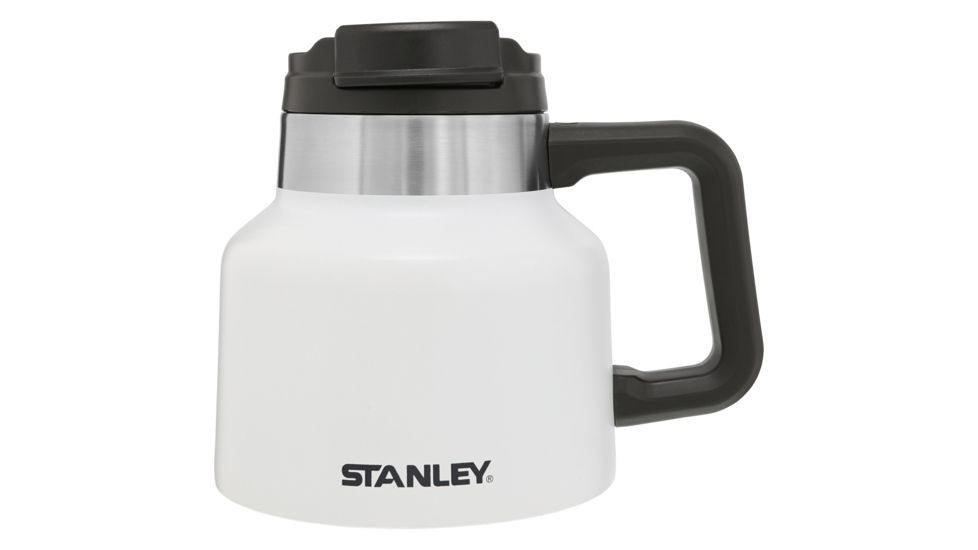 Demo, Stanley Adventure Vacuum Wide Mug 20oz--, Polar, 20 ounce, 10-02873-014