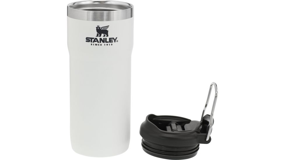 Demo, Stanley Classic TwinLock Travel Mug 16oz-, Polar, 16 ounce, 10-06443-014