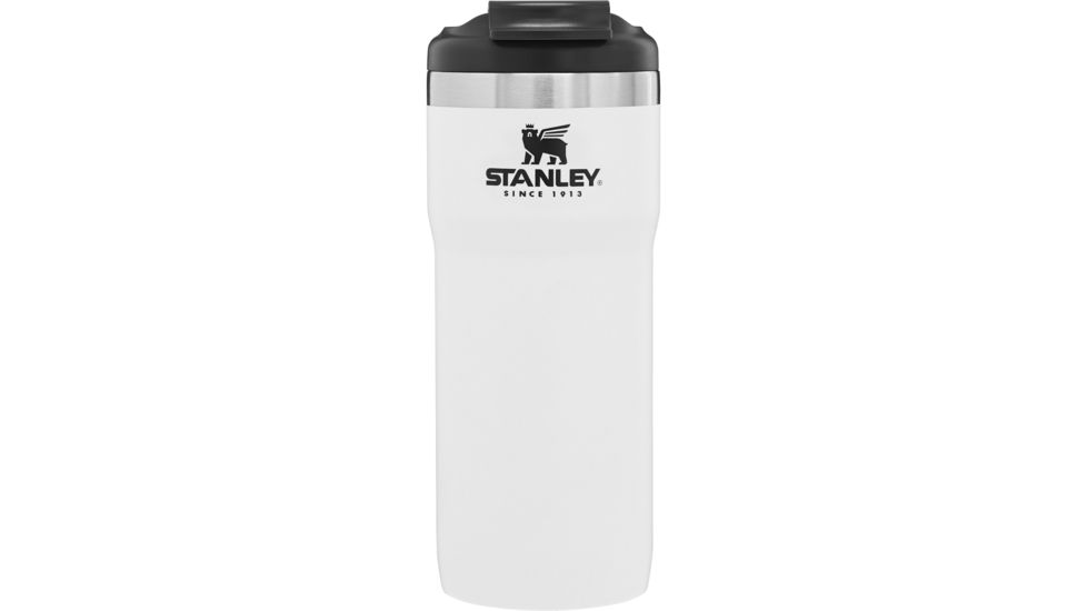 Demo, Stanley Classic TwinLock Travel Mug 16oz-, Polar, 16 ounce, 10-06443-014