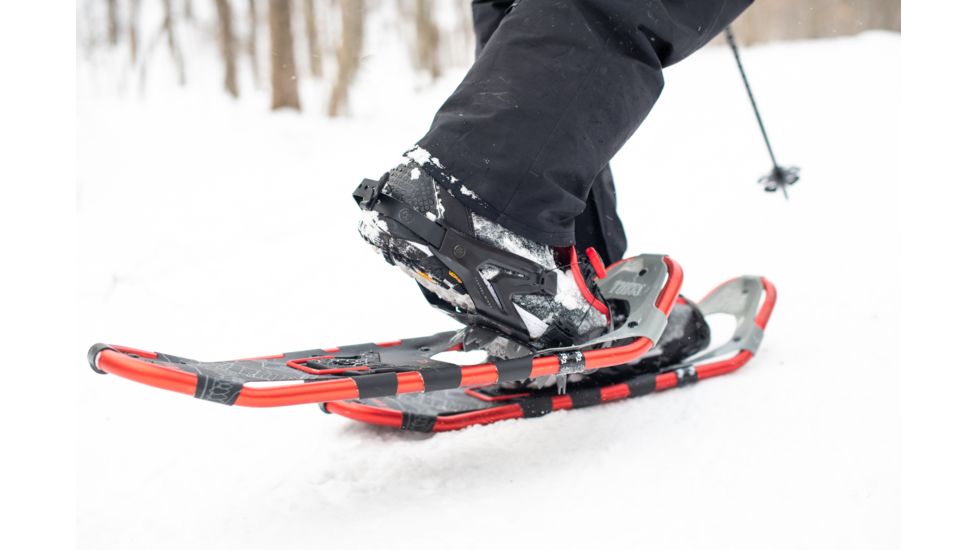 Demo, Tubbs Panoramic Mens Snowshoes-Black/Oxblood-25 inch