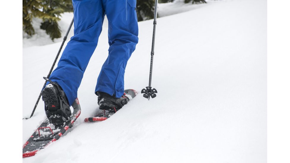 Demo, Tubbs Panoramic Mens Snowshoes-Black/Oxblood-25 inch