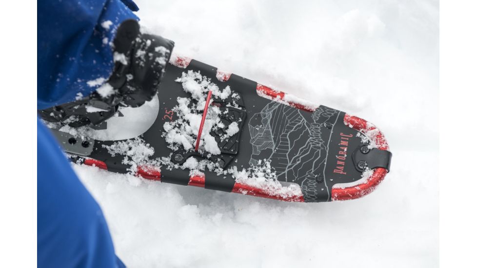 Demo, Tubbs Panoramic Mens Snowshoes-Black/Oxblood-25 inch