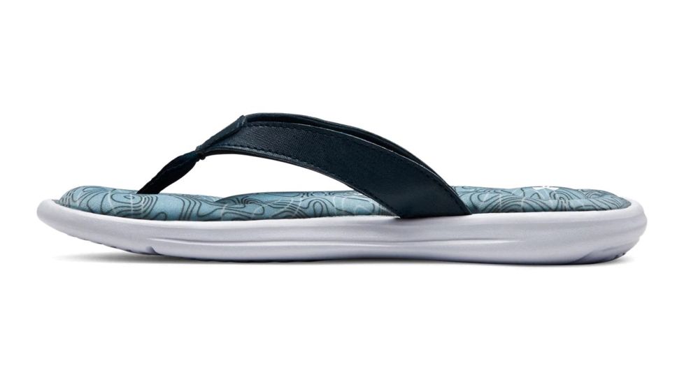 Demo, Under Armour Marbella Terrain VI T - Women's, White/Boho Blue/White, 7, 3021300-102-7