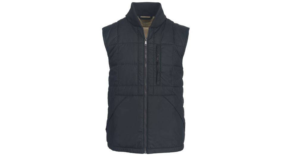 Demo,Woolrich Men's Eco Rich Exploratin Heritage Packable Vest, Asphalt, L, 18038-APH-DEMO