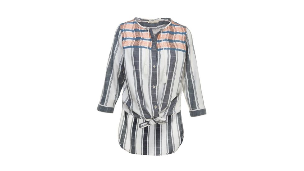 Demo,Woolrich Womens Cleo Falls Tank Top, Deep Indigo Stripe, M, 2201-DGS-DEMO