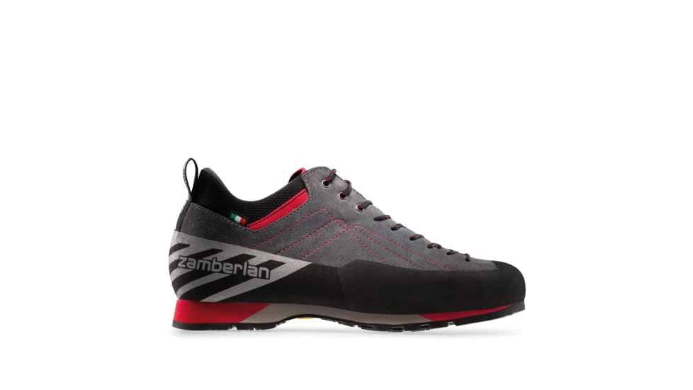 DEMO, Zamberlan 227 El Cap RR Hiking Shoes - Men's, Grey/Red, 9, 0227GRM-43-9