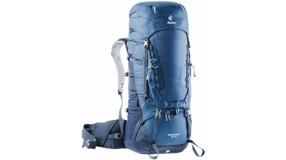 Deuter Aircontact 45 + 10 Backpack - Mens, Midnight/Navy, 55L, 332011933650