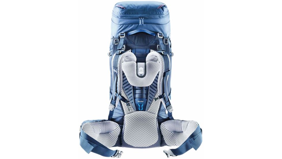 Deuter Aircontact 45 + 10 Backpack - Mens, Midnight/Navy, 55L, 332011933650