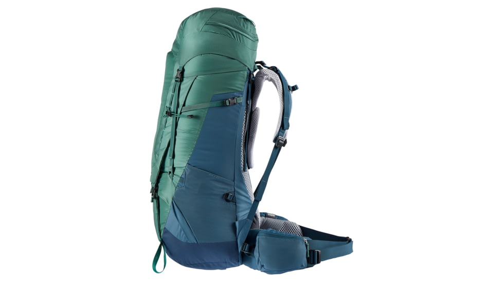 Deuter Aircontact 60 + 10 SL Backpack, Seagreen/Marine, 60 + 10 Liter, 332042123370