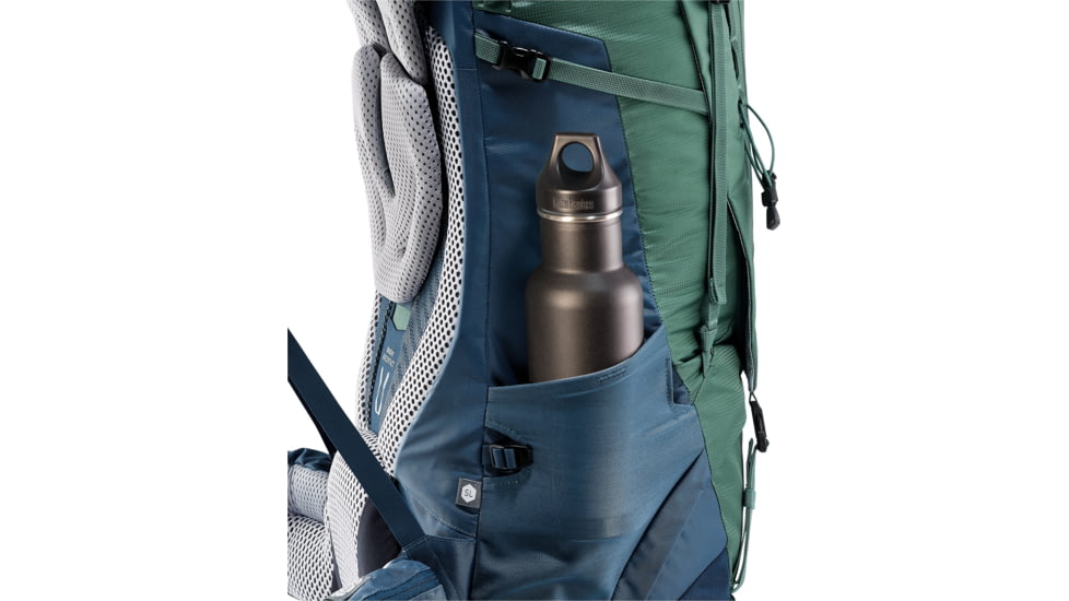 Deuter Aircontact 60 + 10 SL Backpack, Seagreen/Marine, 60 + 10 Liter, 332042123370
