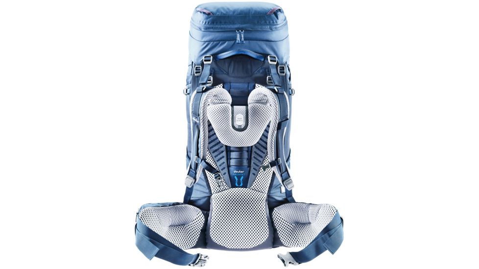 Deuter Aircontact 60 + 10 SL Backpack - Womens, Steel/Midnight, 70L, 332041933990