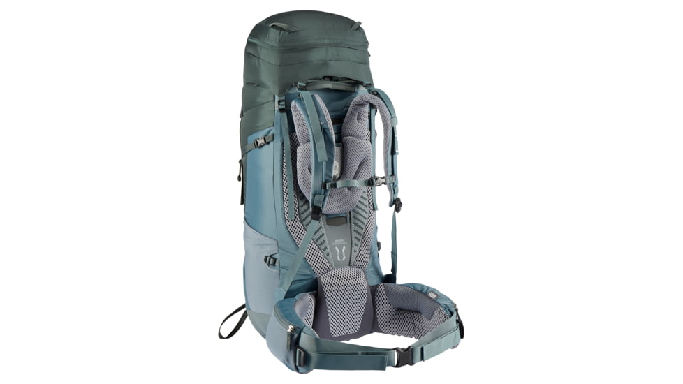 Deuter Aircontact 65 + 10 Backpack, Ivy/Teal, 65 + 10 Liter, 332052122670