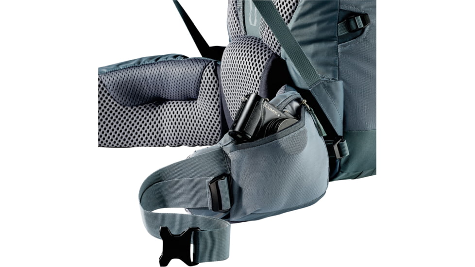 Deuter Aircontact 65 + 10 Backpack, Ivy/Teal, 65 + 10 Liter, 332052122670