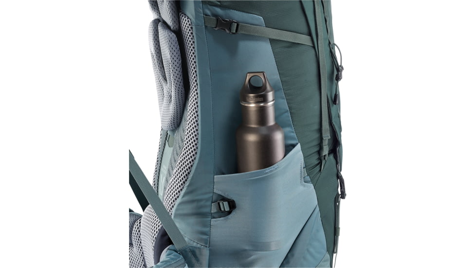 Deuter Aircontact 65 + 10 Backpack, Ivy/Teal, 65 + 10 Liter, 332052122670