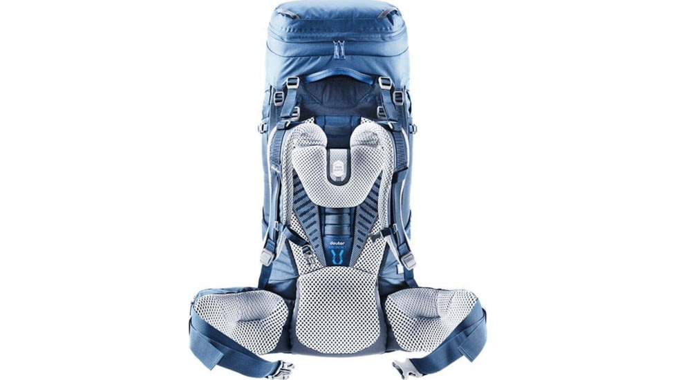 Deuter Aircontact 65 + 10 Backpack, Midnight/Navy, 65 + 10 Liter, 332052133650