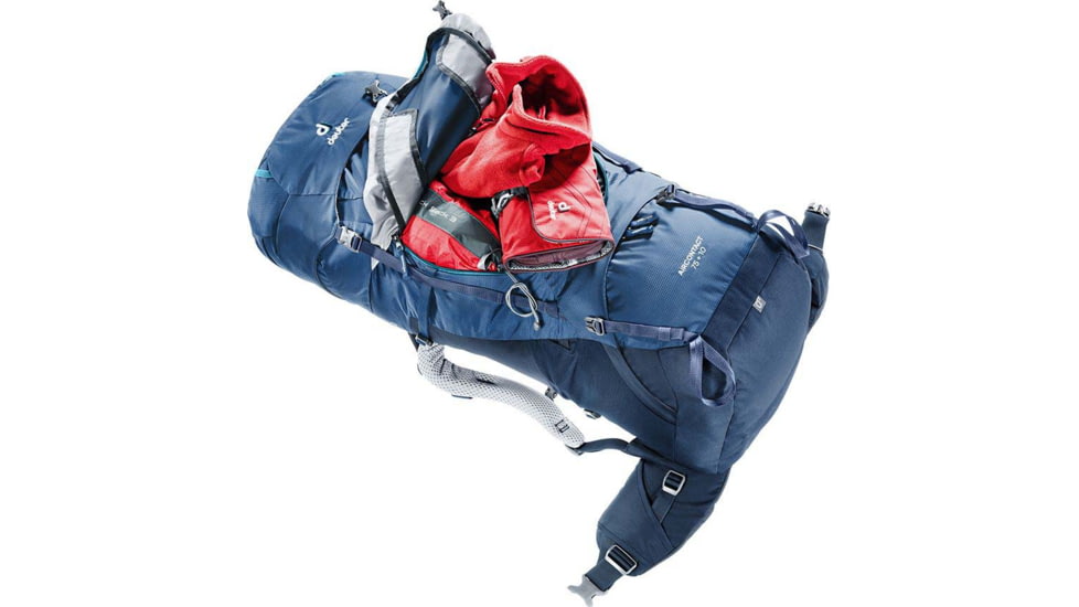 Deuter Aircontact 65 + 10 Backpack, Midnight/Navy, 65 + 10 Liter, 332052133650