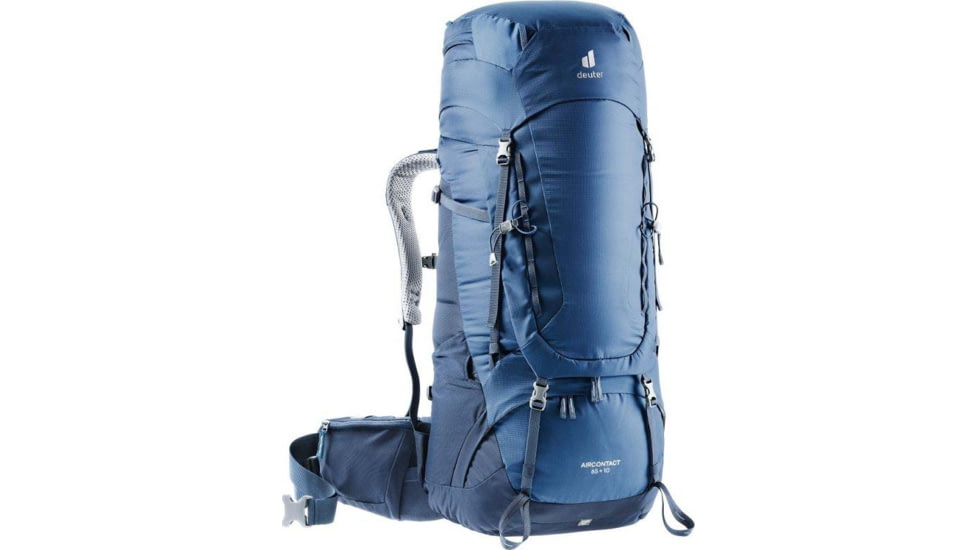 Deuter Aircontact 65 + 10 Backpack, Midnight/Navy, 65 + 10 Liter, 332052133650
