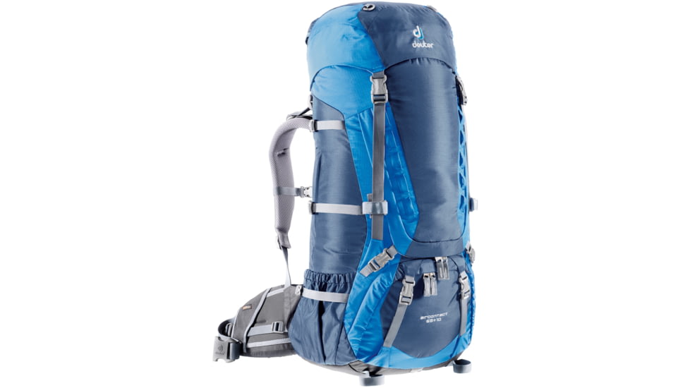 Deuter Aircontact 65 + 10 Pack-Midnight/Ocean