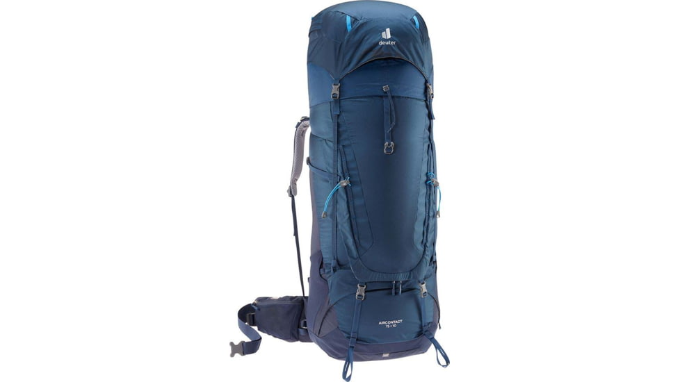Deuter Aircontact 75 + 10 Backpack, Midnight/Navy, 75 + 10 Liter, 332062133650