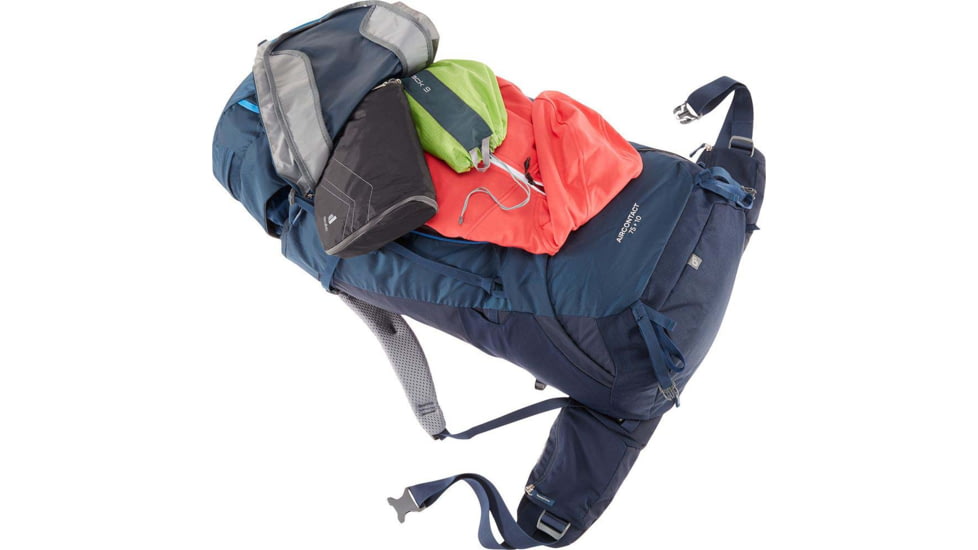 Deuter Aircontact 75 + 10 Backpack, Midnight/Navy, 75 + 10 Liter, 332062133650