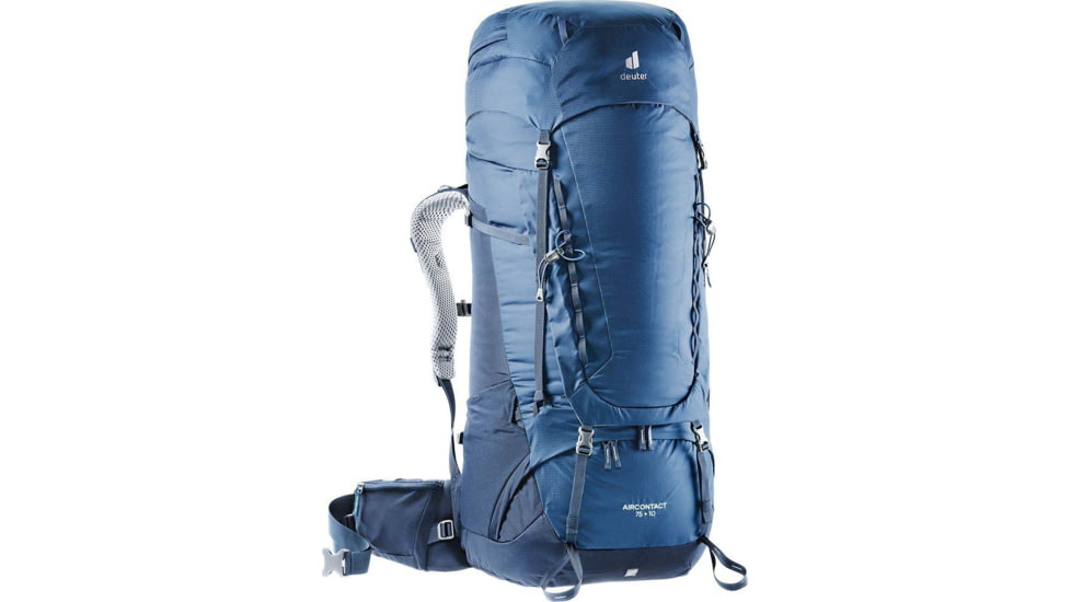 Deuter Aircontact 75 + 10 Backpack, Midnight/Navy, 75 + 10 Liter, 332062133650