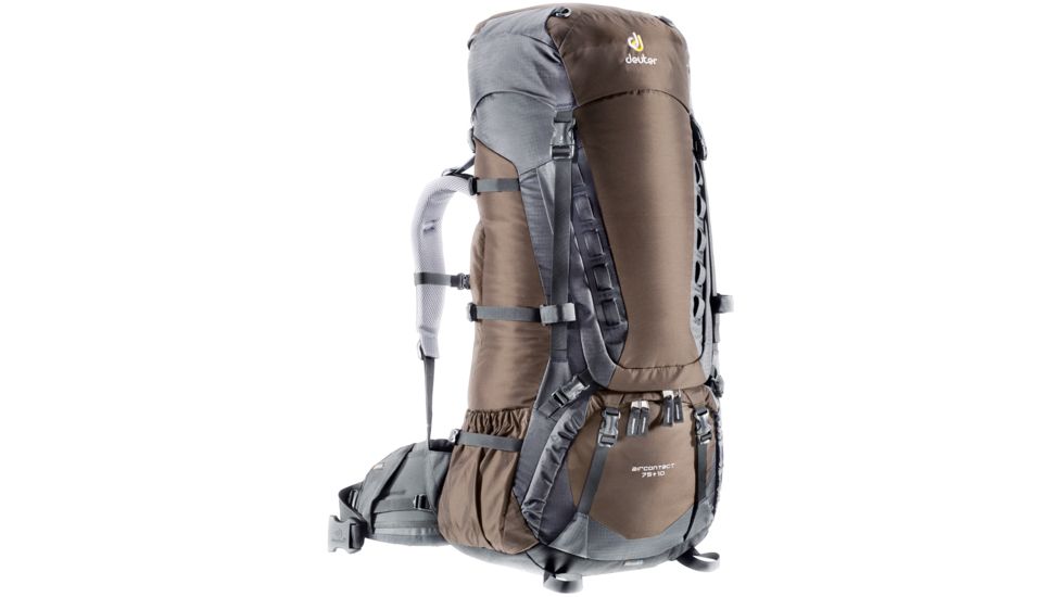 Deuter Aircontact 75 + 10 Pack-Coffee/Black