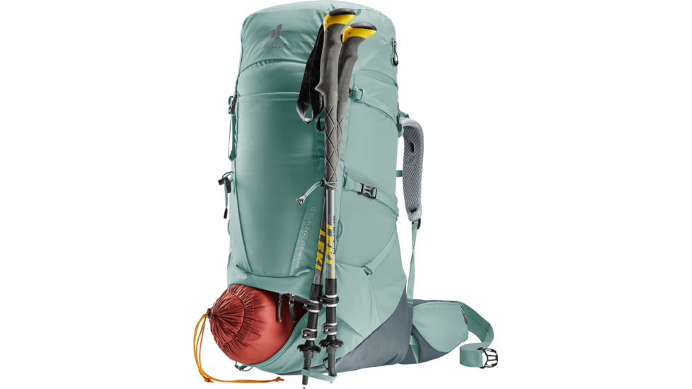 Deuter Aircontact Core 45+10 SL Backpack - Women's, Jade-Graphite, 45L, 335122224440