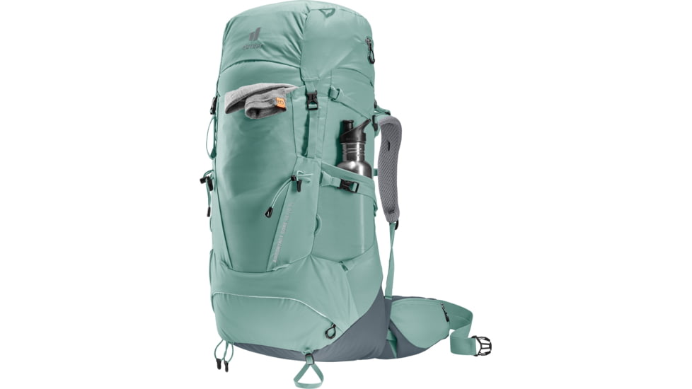 Deuter Aircontact Core 45+10 SL Backpack - Women's, Jade-Graphite, 45L, 335122224440