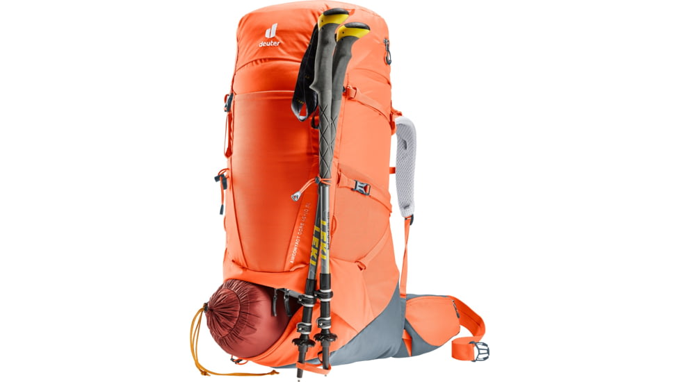 Deuter Aircontact Core 45+10 SL Backpack - Women's, Paprika-Graphite, 45L, 335122294090